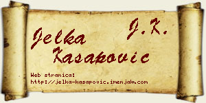 Jelka Kasapović vizit kartica